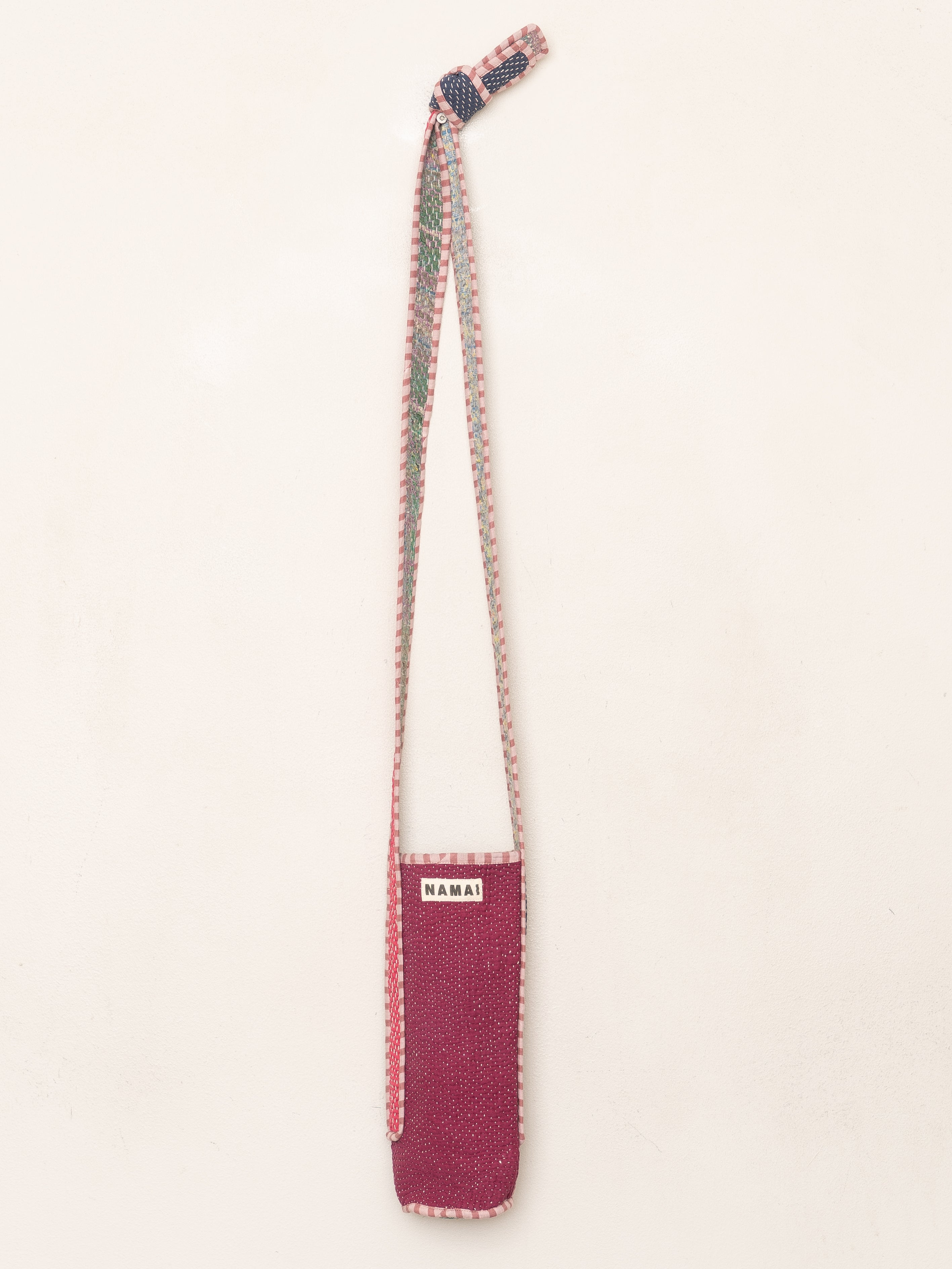 The Lota Quilted Water Bottle Crossbody + NAMAI Water Bottle