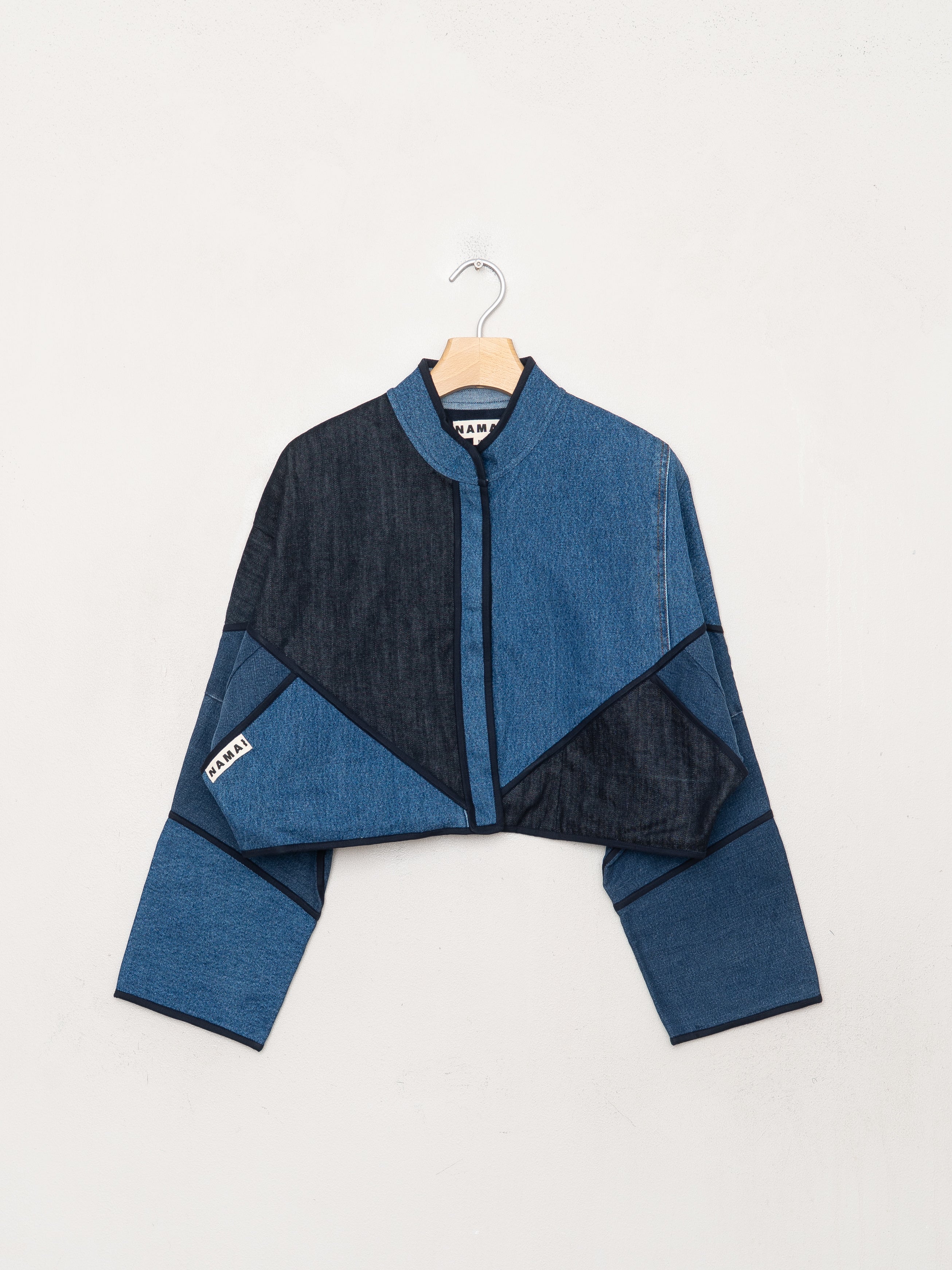 The Kaira Cropped Denim Jacket - Medium