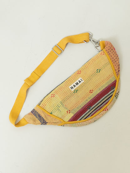 The Faiza Quilted Kantha Belt Bag