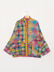 The Ladhiya Suzani Quilted Kantha Jacket
