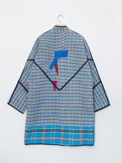 The Sai Quilted Patchwork Kantha Coat
