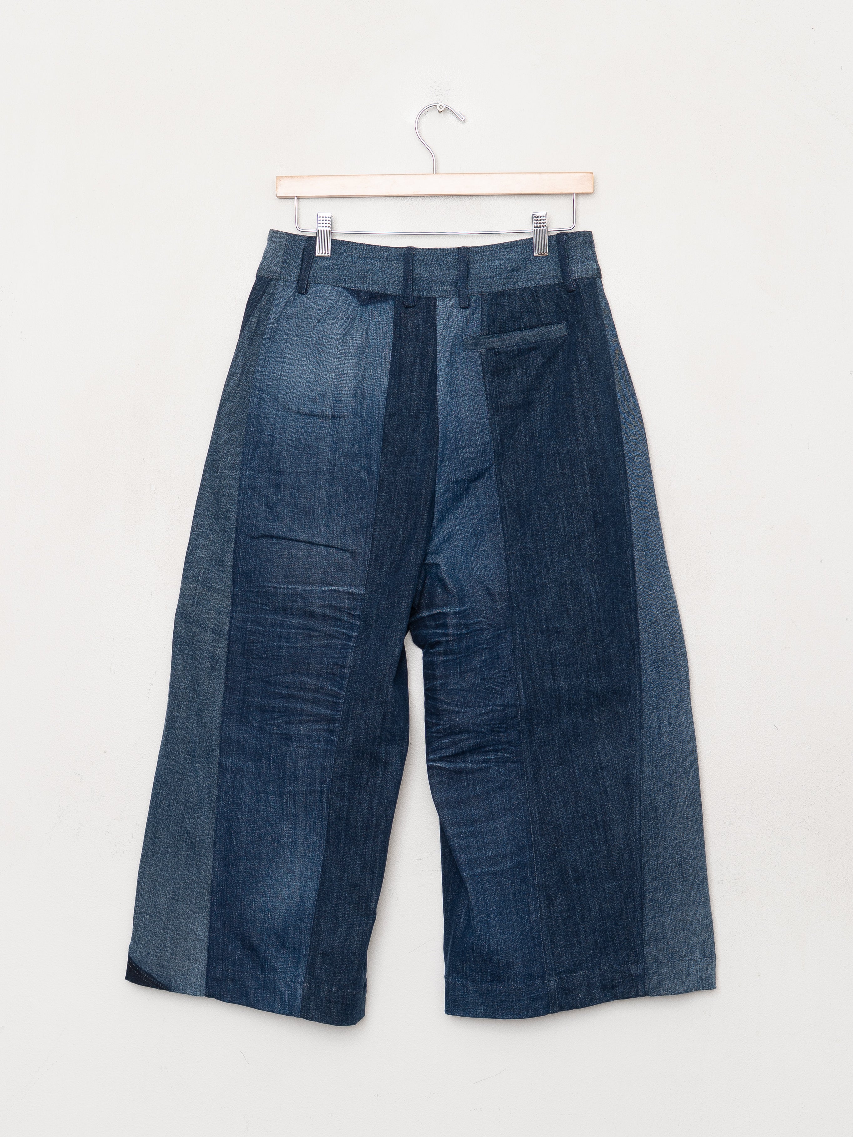 The Nadi Denim Flared Culotte Jeans - Medium
