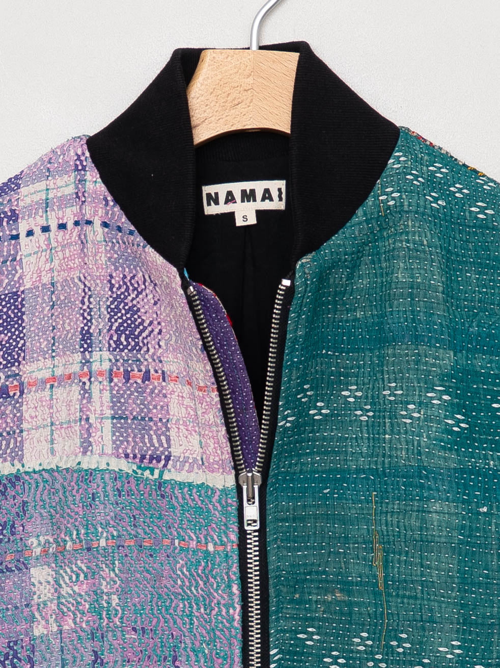 The Veda Quilted One-of-a-Kind Bomber Jacket - Small