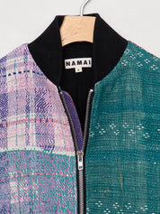 The Veda Quilted One-of-a-Kind Bomber Jacket - Small