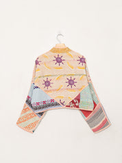 The Kaira Cropped Quilted Patchwork Kantha Jacket Wholesale
