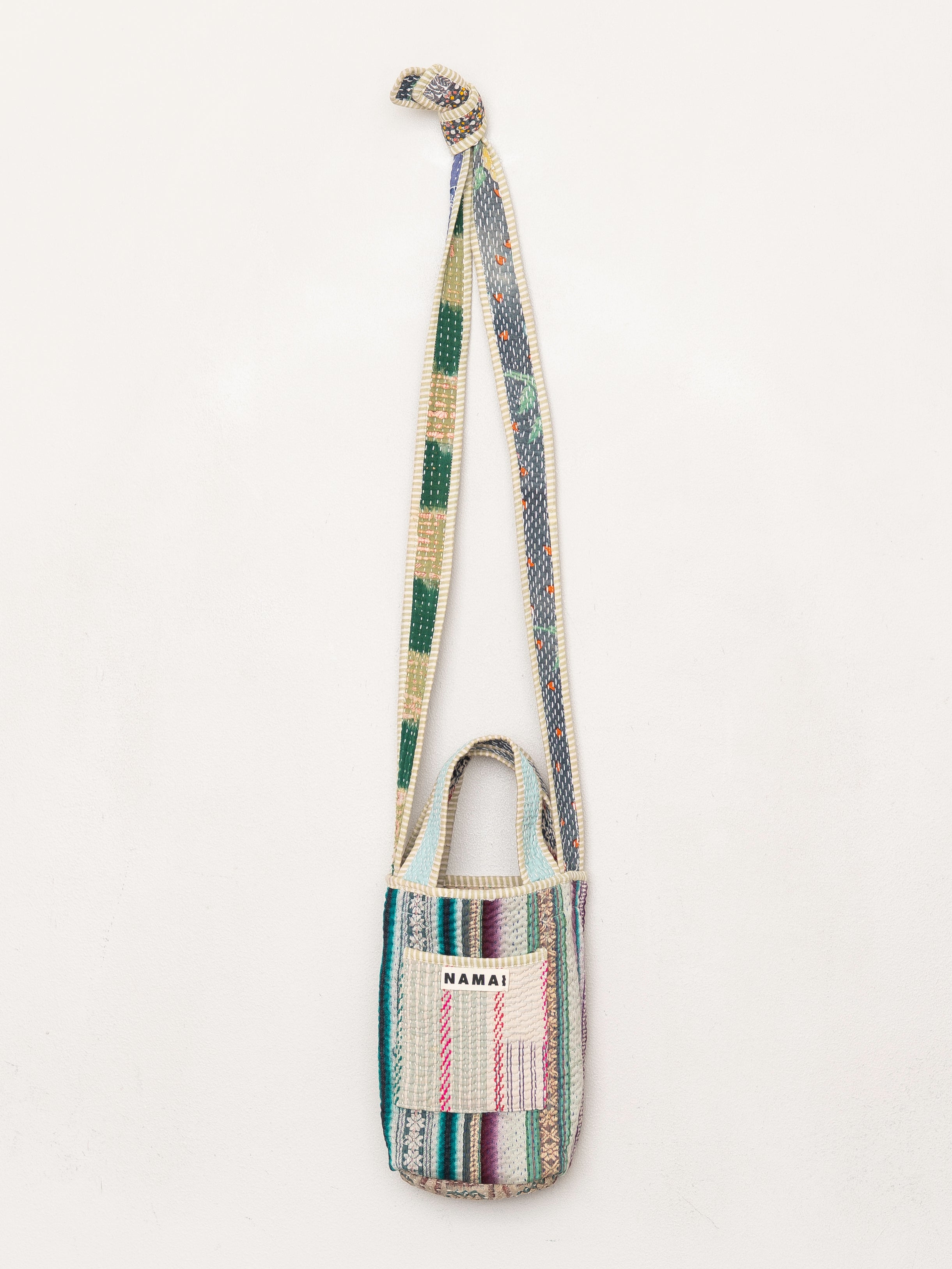 The Xoti Mini Zero-Waste Quilted Kantha Bag