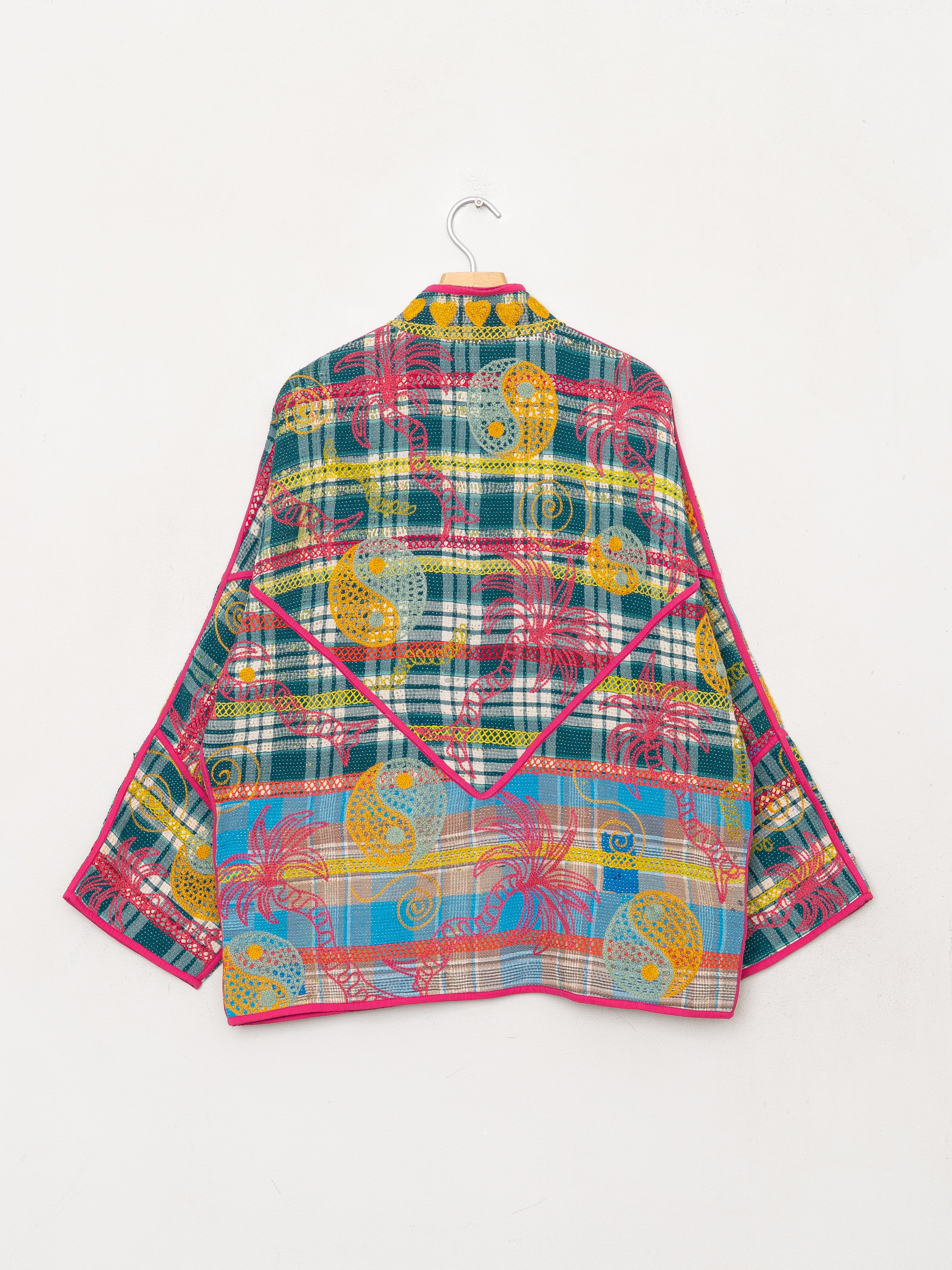The Ladhiya Suzani Quilted Kantha Jacket