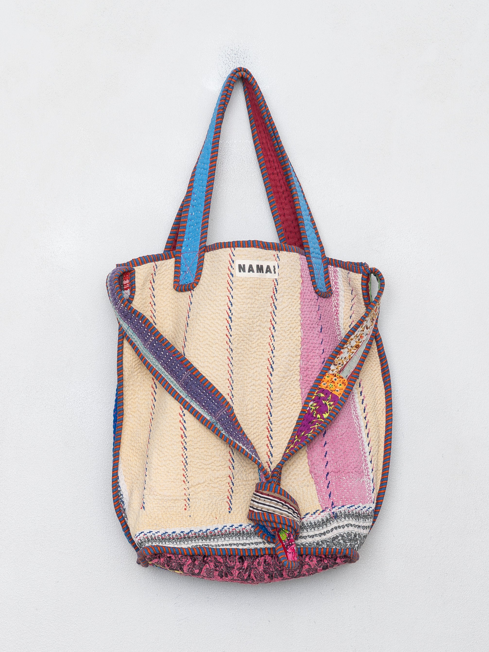 The Xoti II Zero-Waste Quilted Kantha Bag
