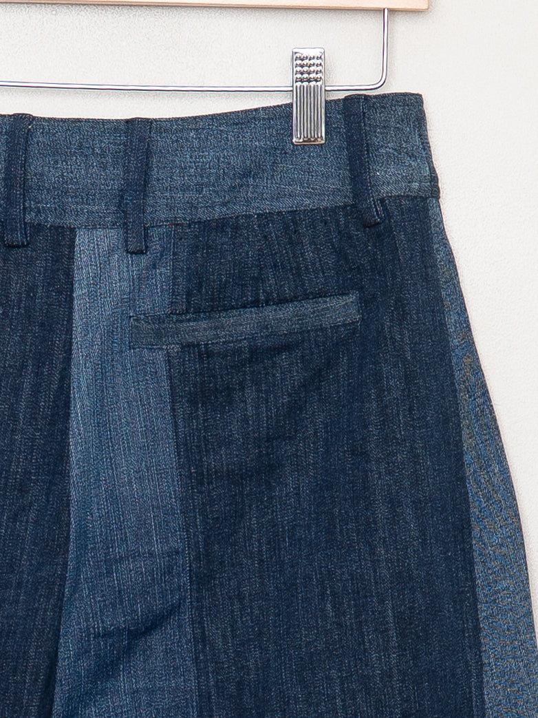 The Nadi Denim Flared Culotte Jeans - Medium