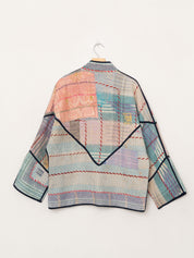 The Ladhiya Quilted Patchwork Kantha Jacket