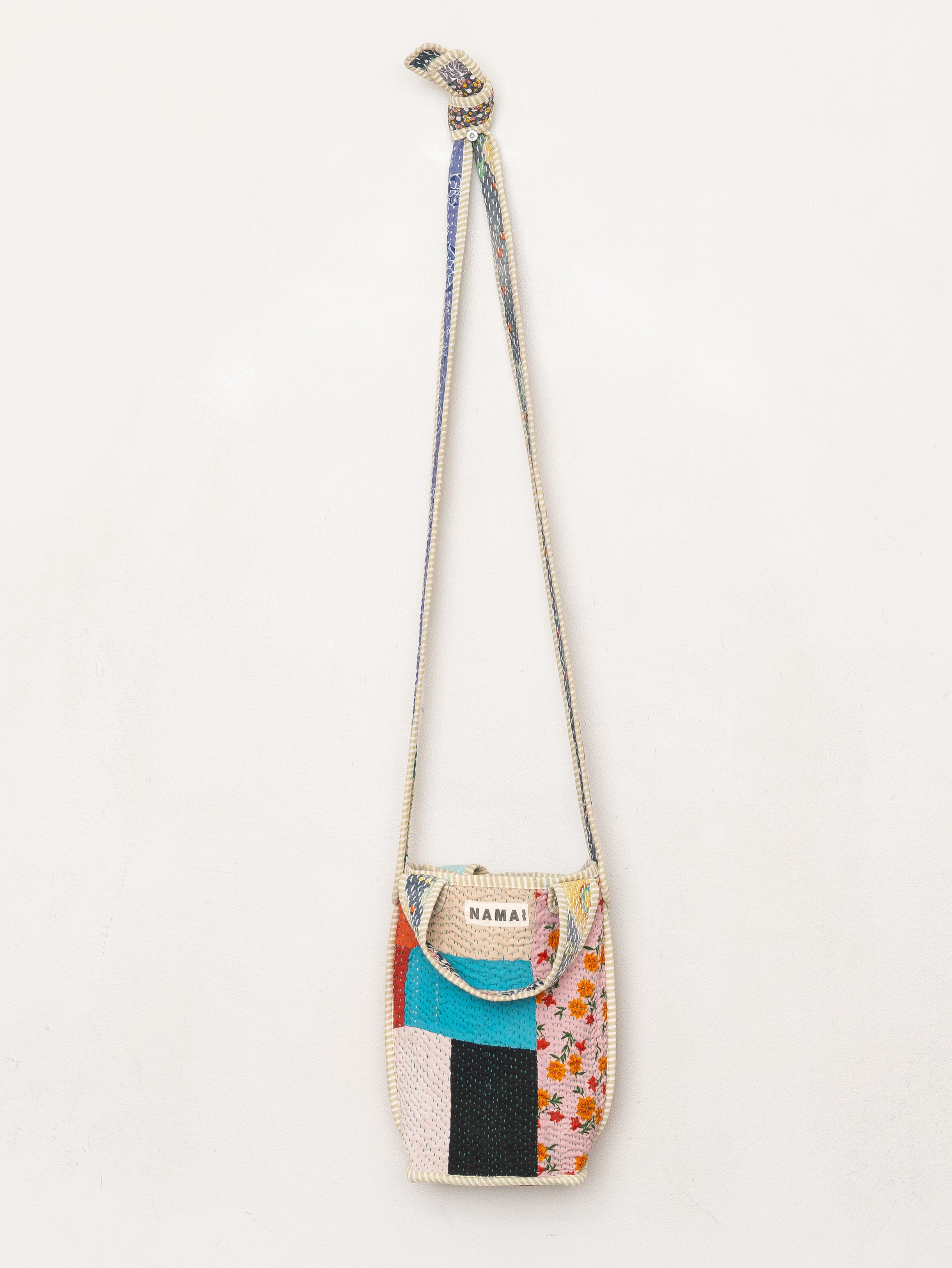 The Xoti Mini Zero-Waste Quilted Kantha Bag