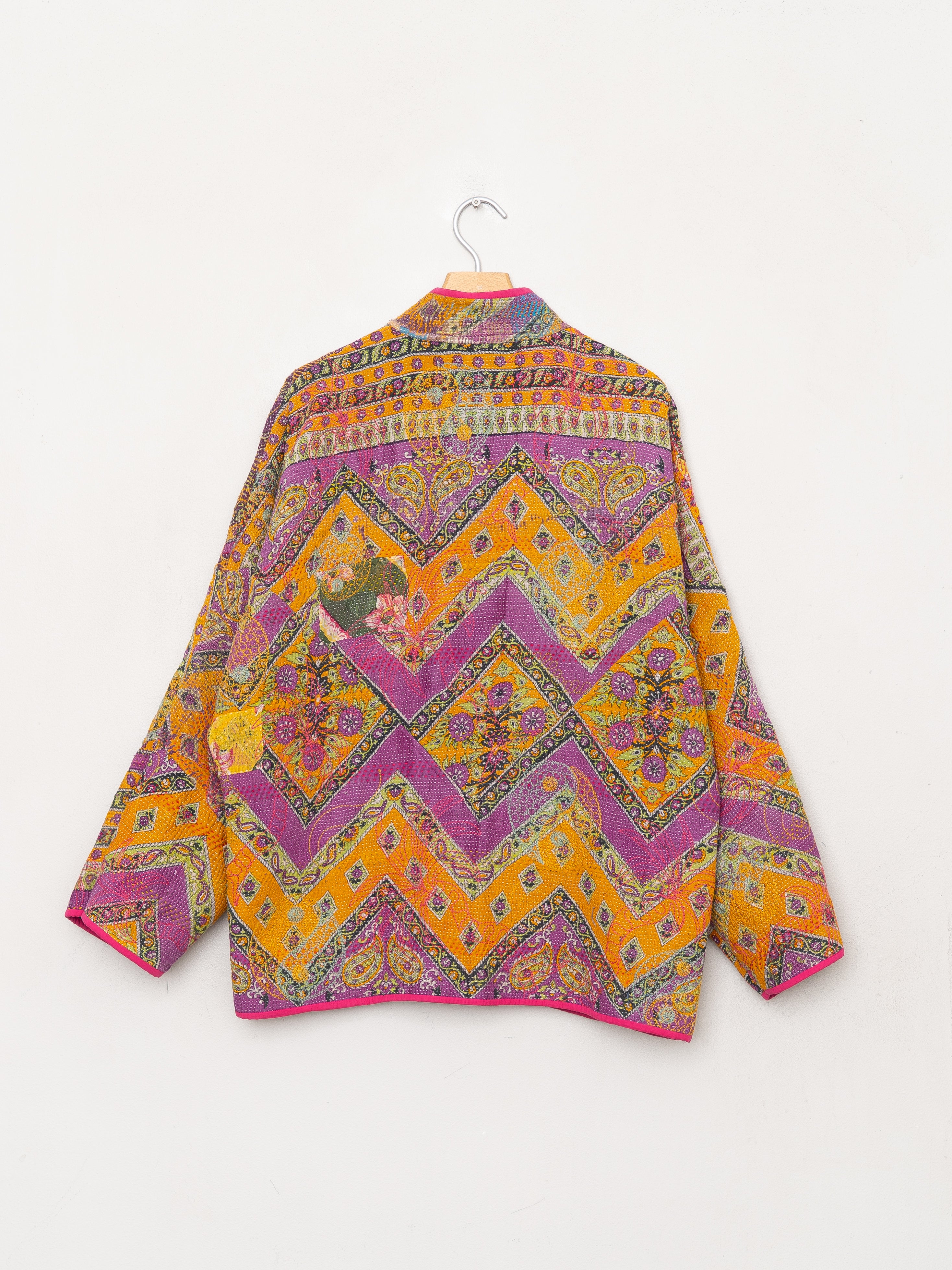 The Ladhiya Suzani Quilted Kantha Jacket