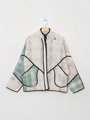 The Ladhiya Petite Quilted Patchwork Kantha Jacket