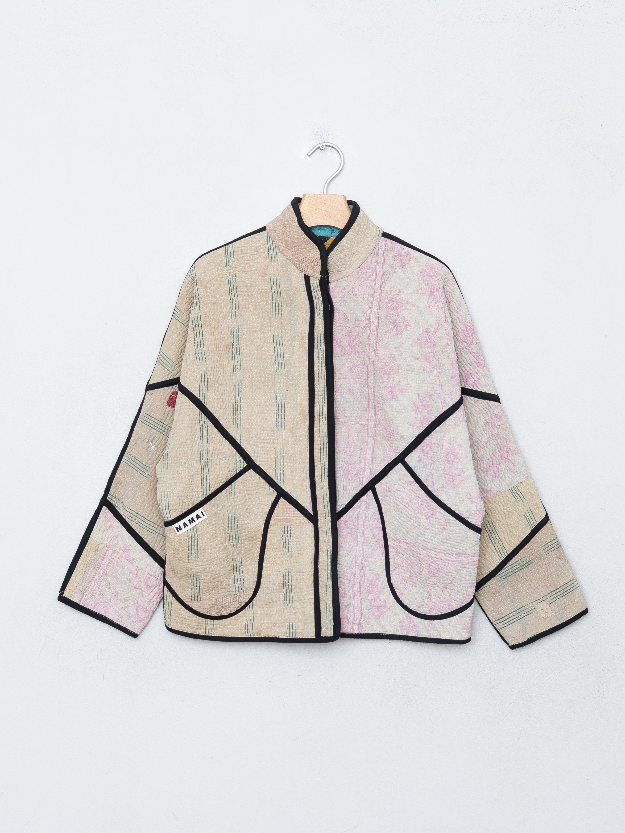 The Ladhiya Petite Quilted Patchwork Kantha Jacket Wholesale