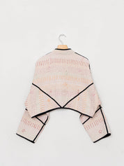 The Kaira Cropped Saami Quilt Jacket