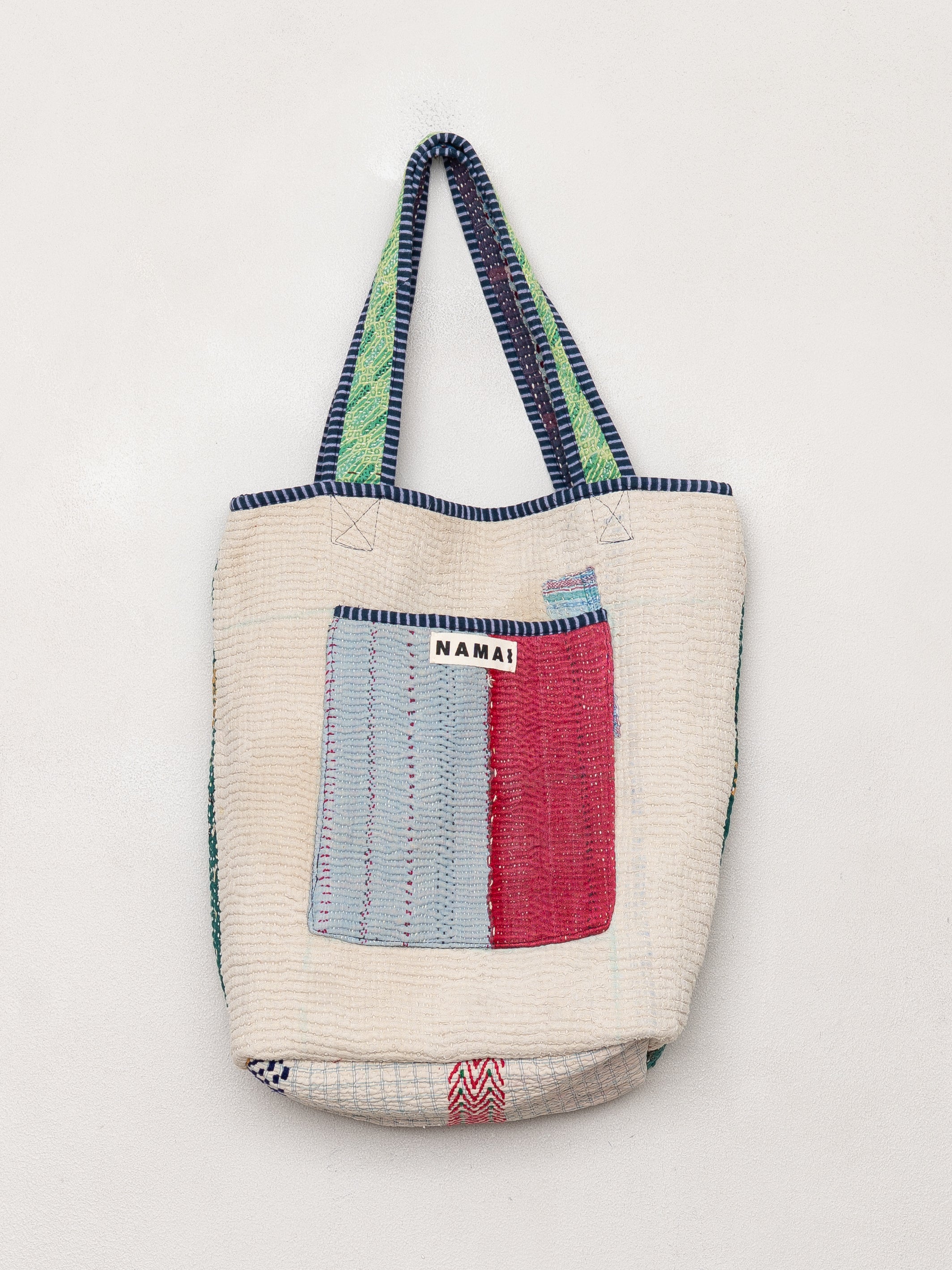 The Xoti II Zero-Waste Quilted Kantha Bag