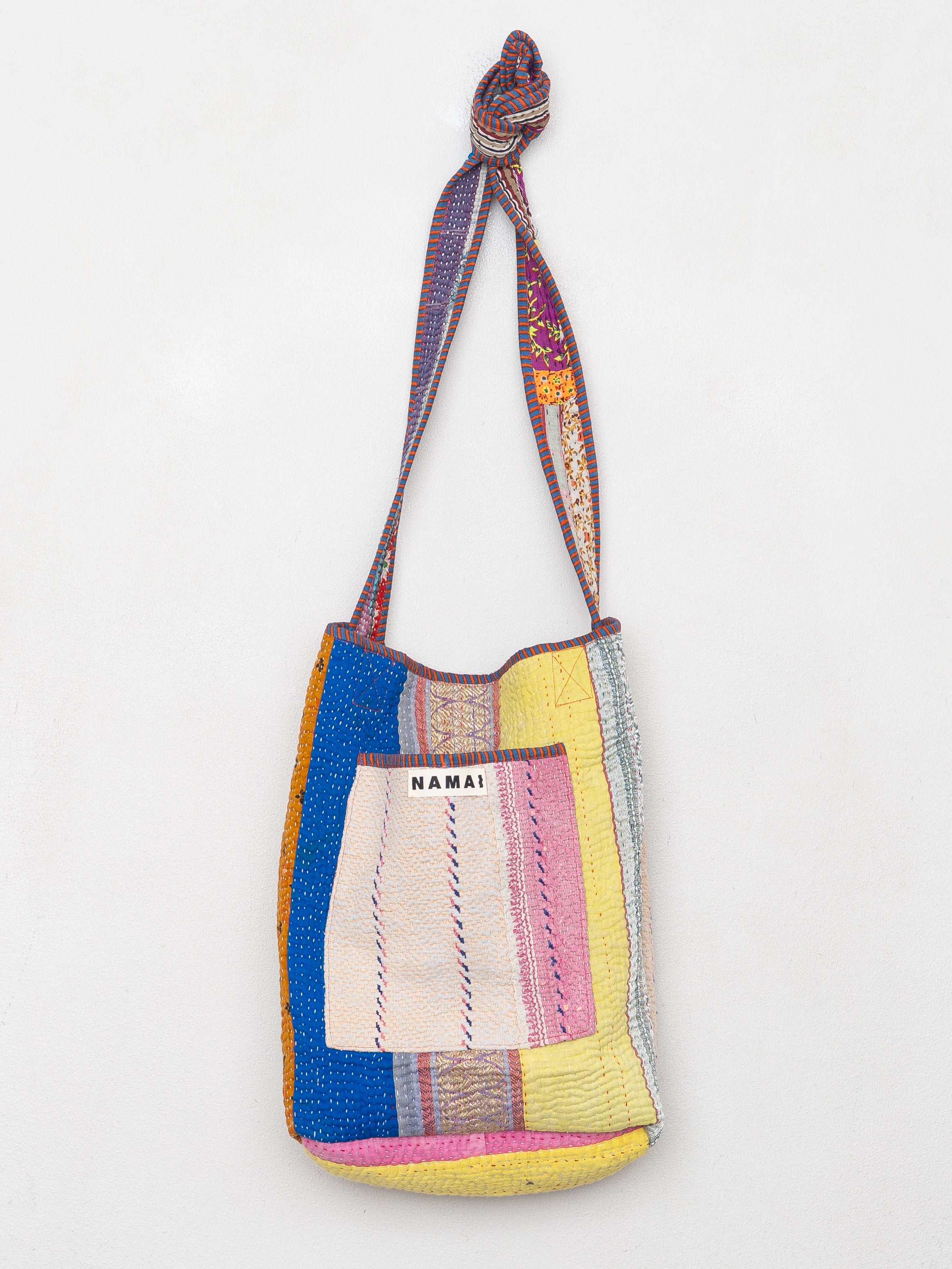 The Xoti II Zero-Waste Quilted Kantha Bag