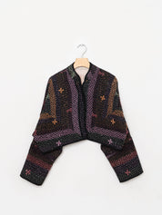 The Kaira Cropped Saami Quilt Jacket