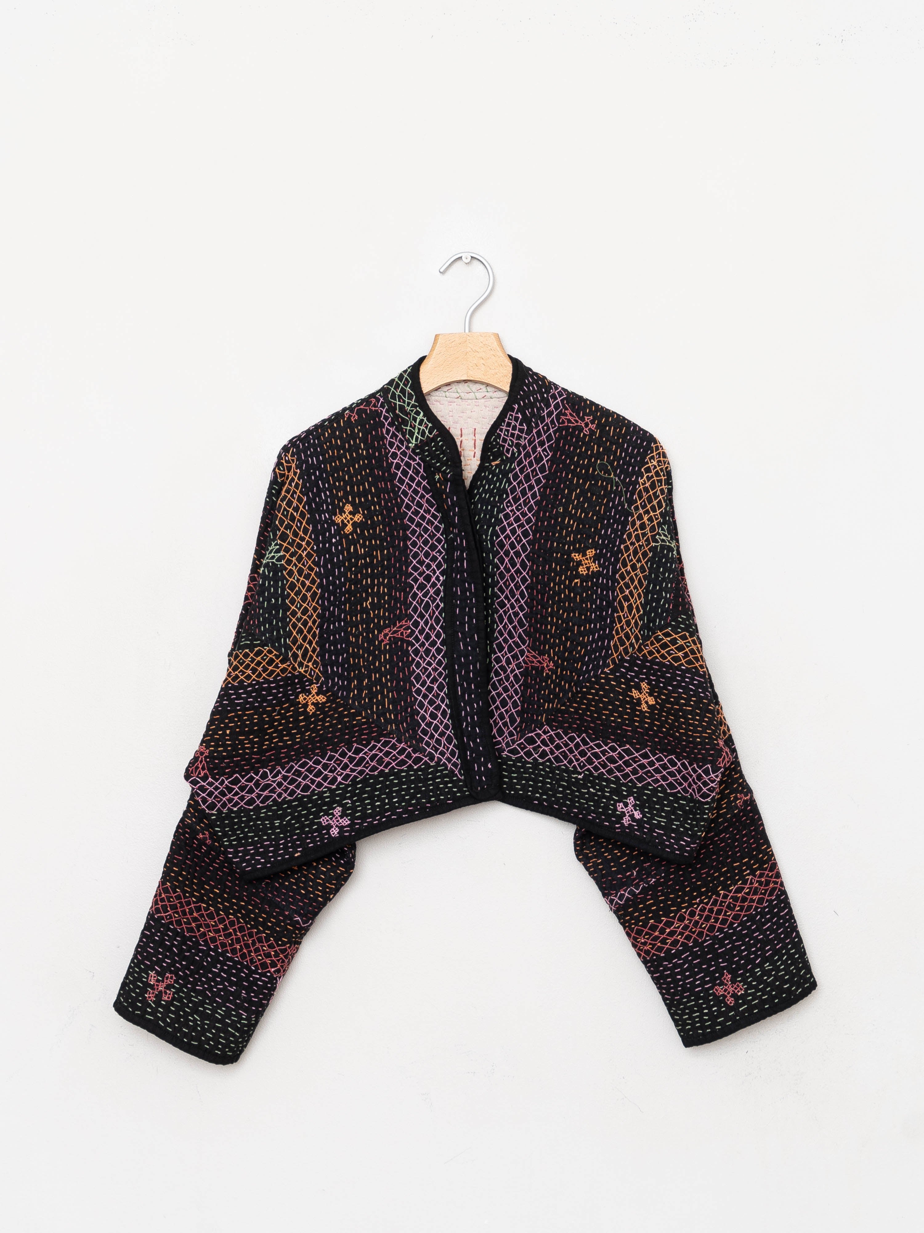 The Kaira Cropped Saami Quilt Jacket