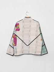 The Ladhiya Petite Quilted Patchwork Kantha Jacket
