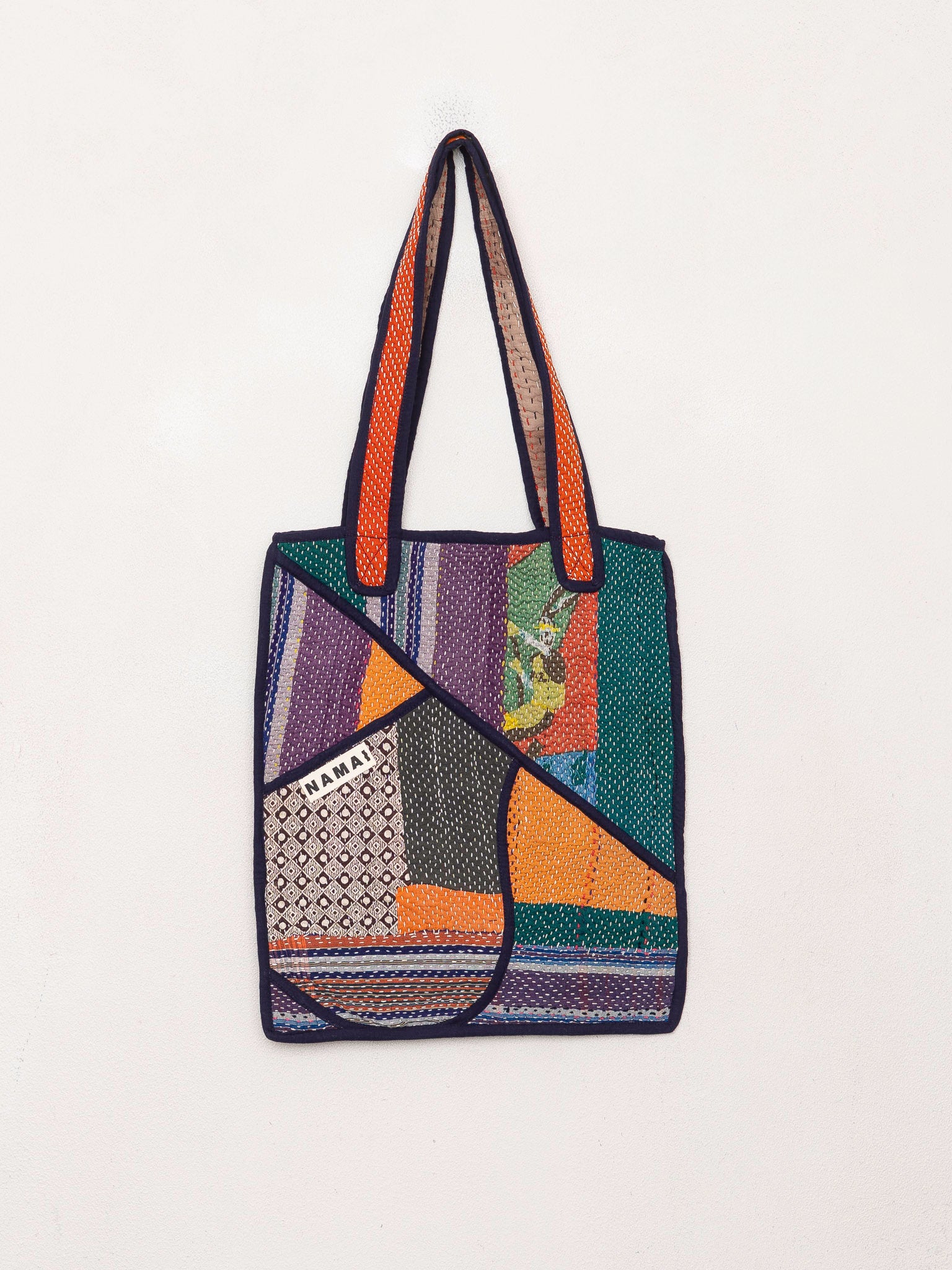 The Tarun Quilted Kantha Bag