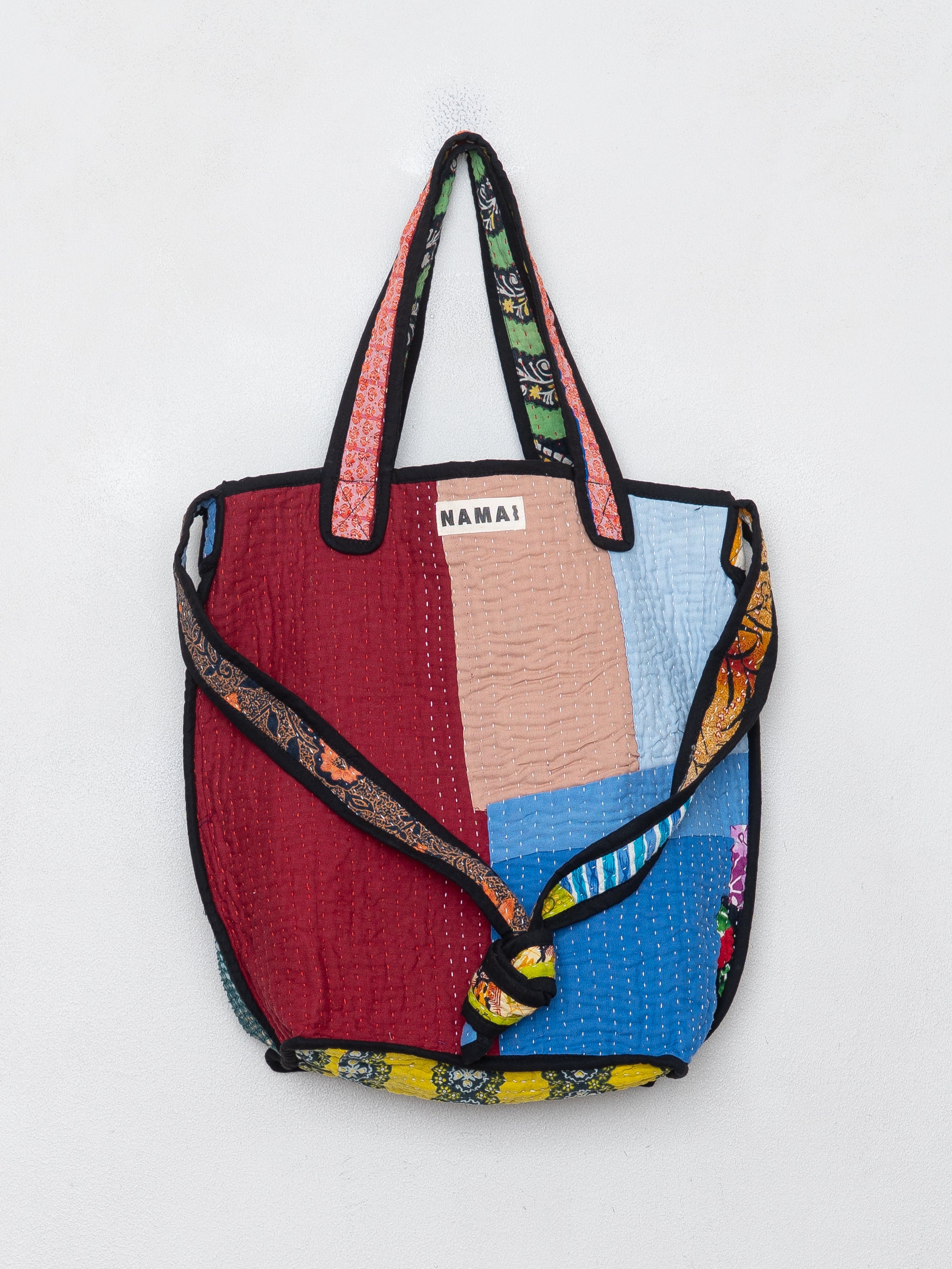 The Xoti II Zero-Waste Quilted Kantha Bag