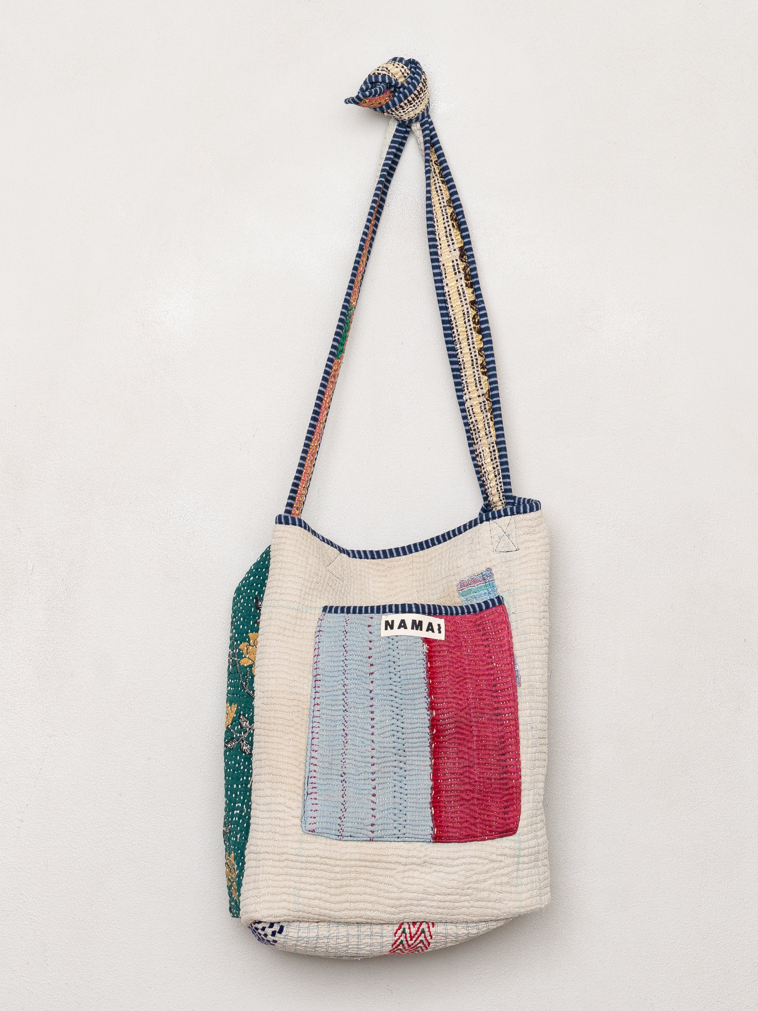 The Xoti II Zero-Waste Quilted Kantha Bag