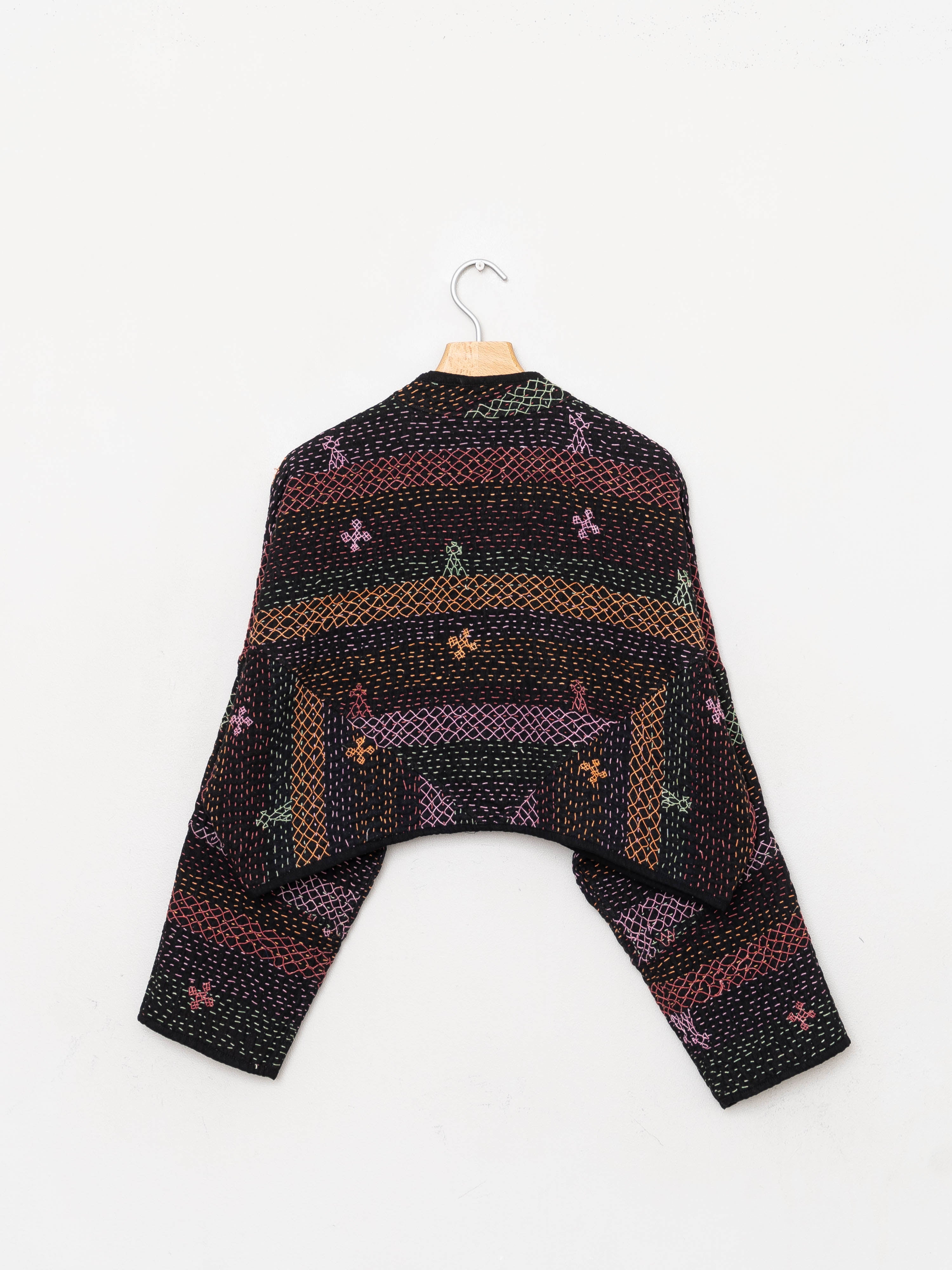 The Kaira Cropped Saami Quilt Jacket