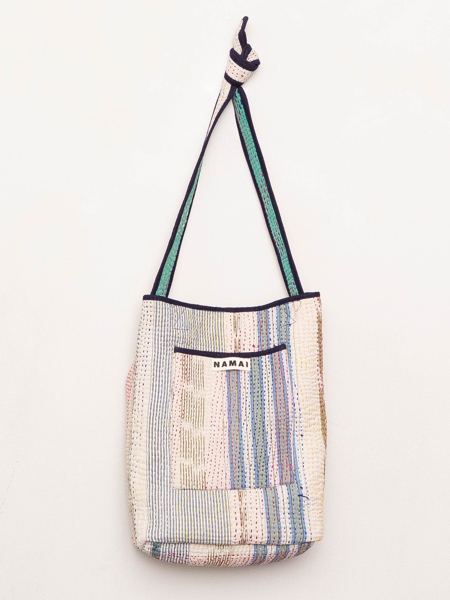 The Xoti II Zero-Waste Quilted Kantha Bag