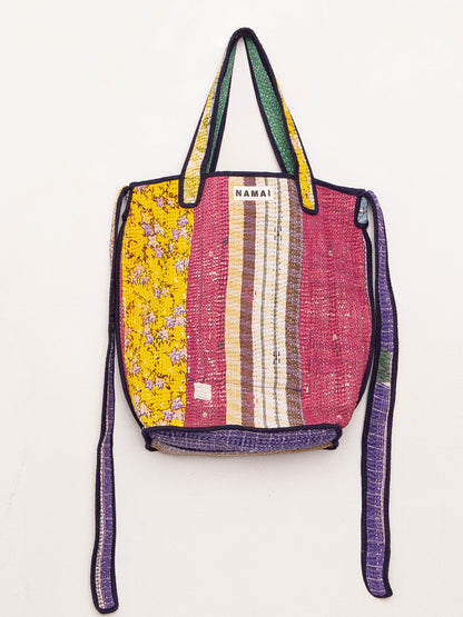 The Xoti II Zero-Waste Quilted Kantha Bag