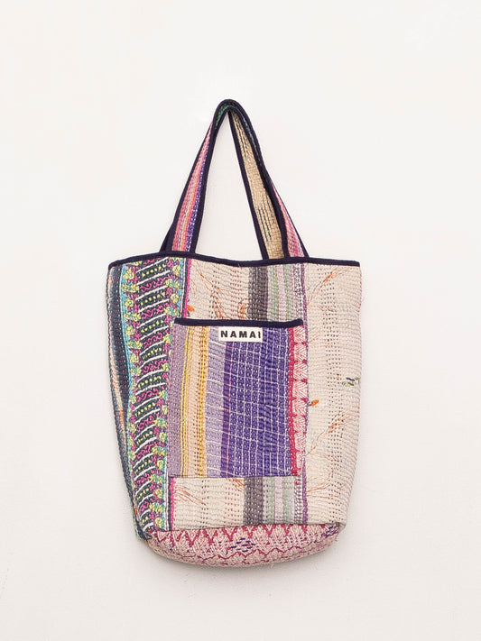 The Xoti II Zero-Waste Quilted Kantha Bag