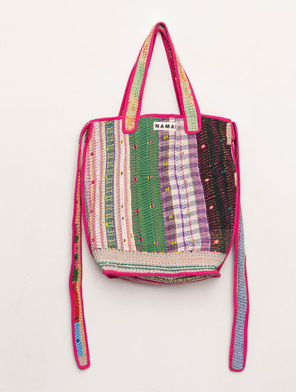 The Xoti II Zero-Waste Quilted Kantha Bag