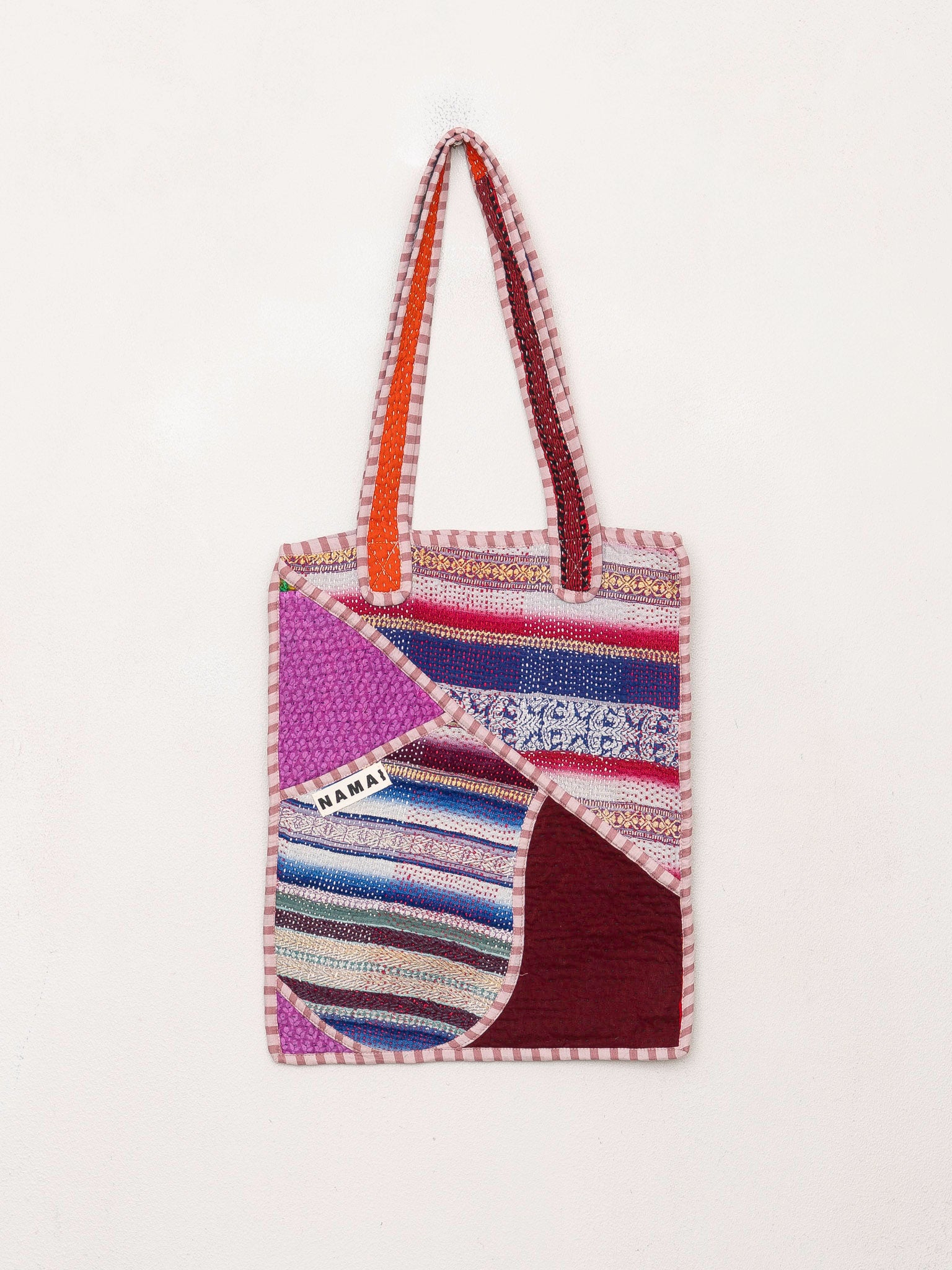 The Tarun Quilted Kantha Bag