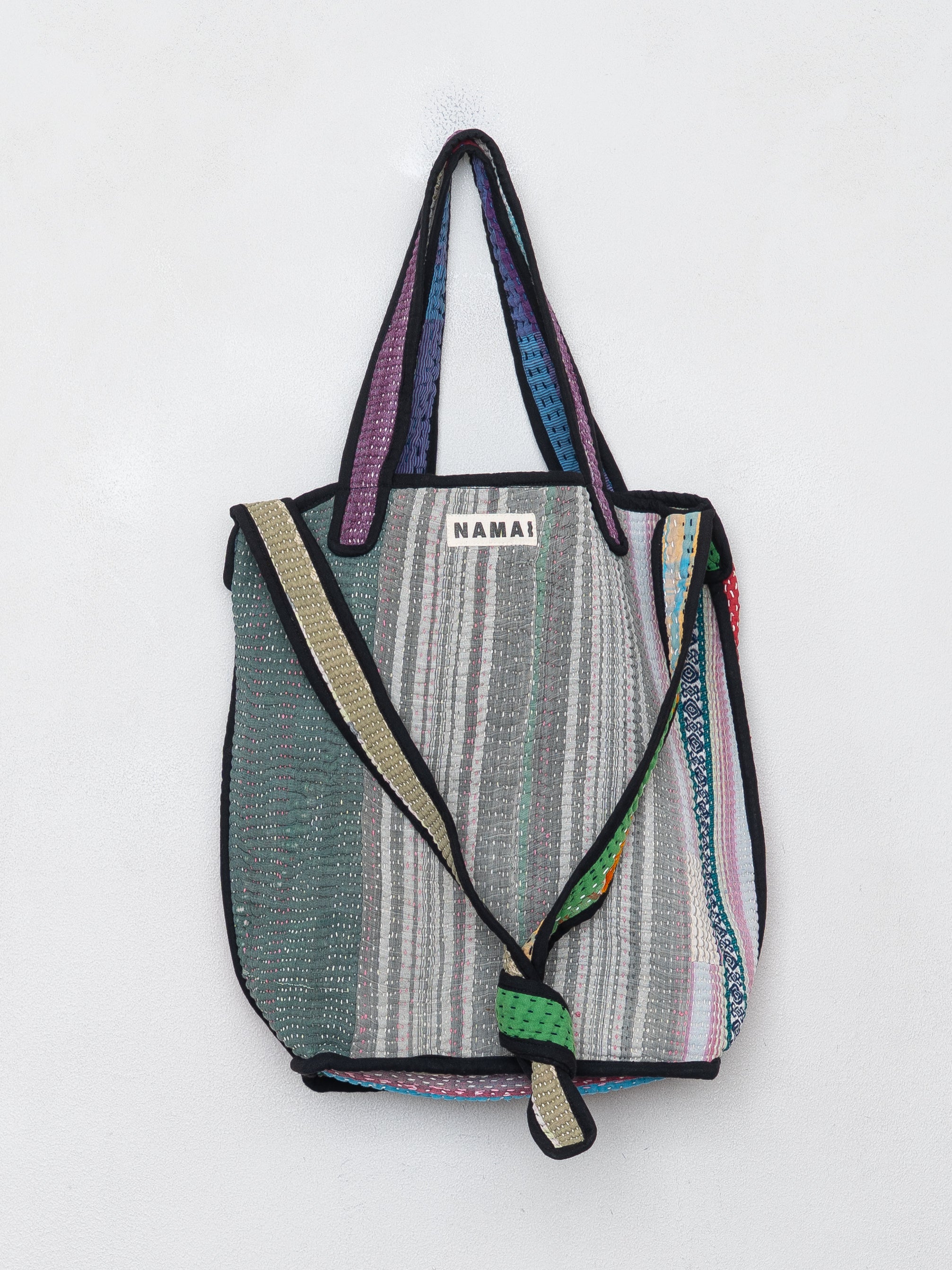 The Xoti II Zero-Waste Quilted Kantha Bag
