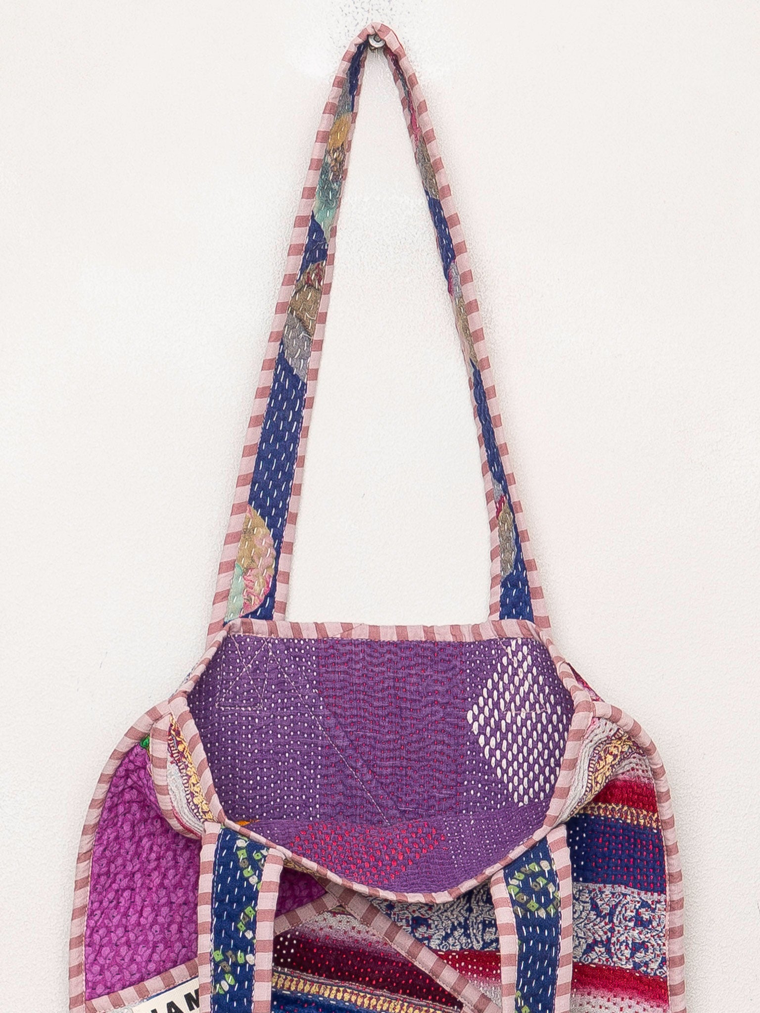 The Tarun Quilted Kantha Bag