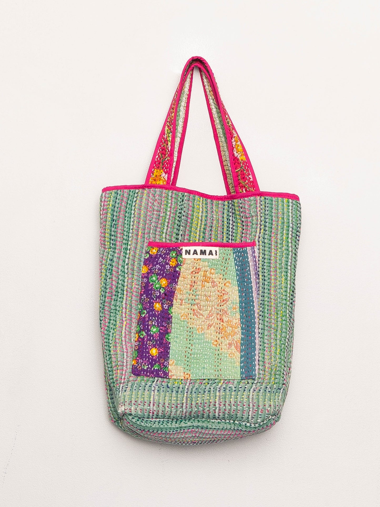 The Xoti II Zero-Waste Quilted Kantha Bag