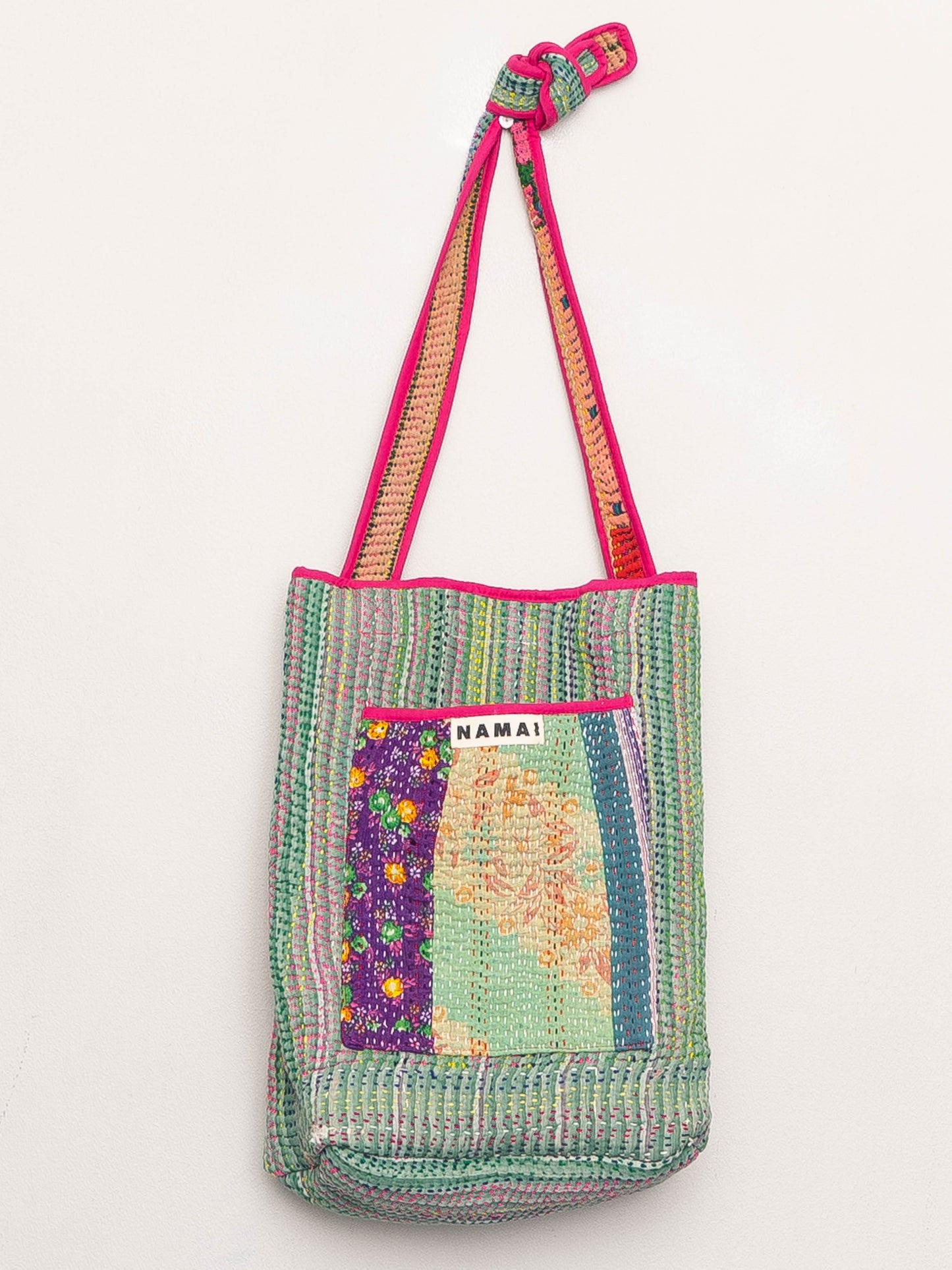 The Xoti II Zero-Waste Quilted Kantha Bag