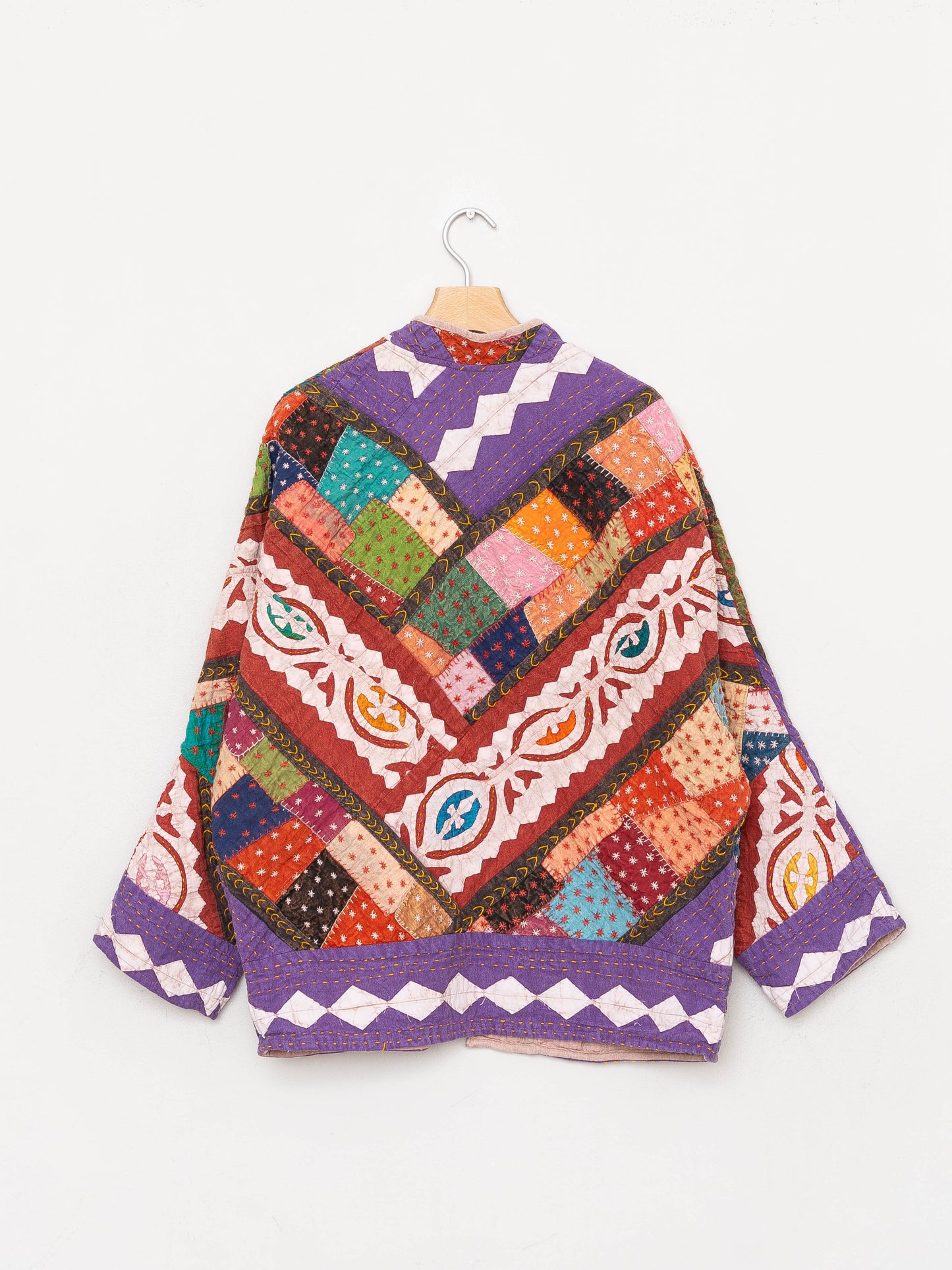 The Ishani Suzani Cut Out Kantha Jacket