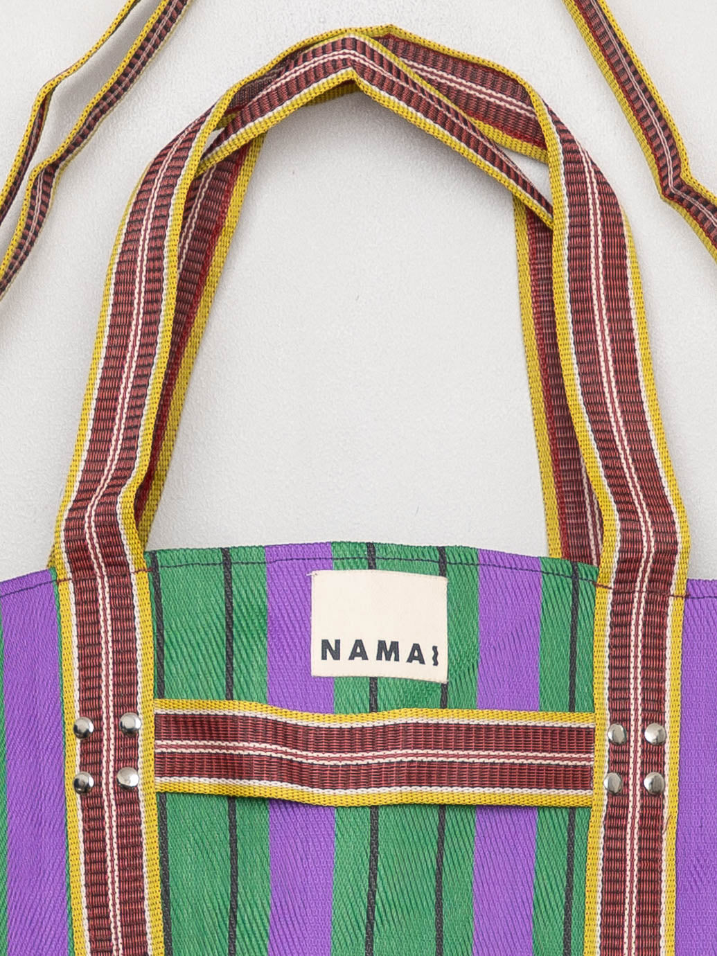 The Goa Recycled Nylon Travel Tote - Grape Verde