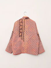 The Ladhiya Quilted Patchwork Kantha Jacket