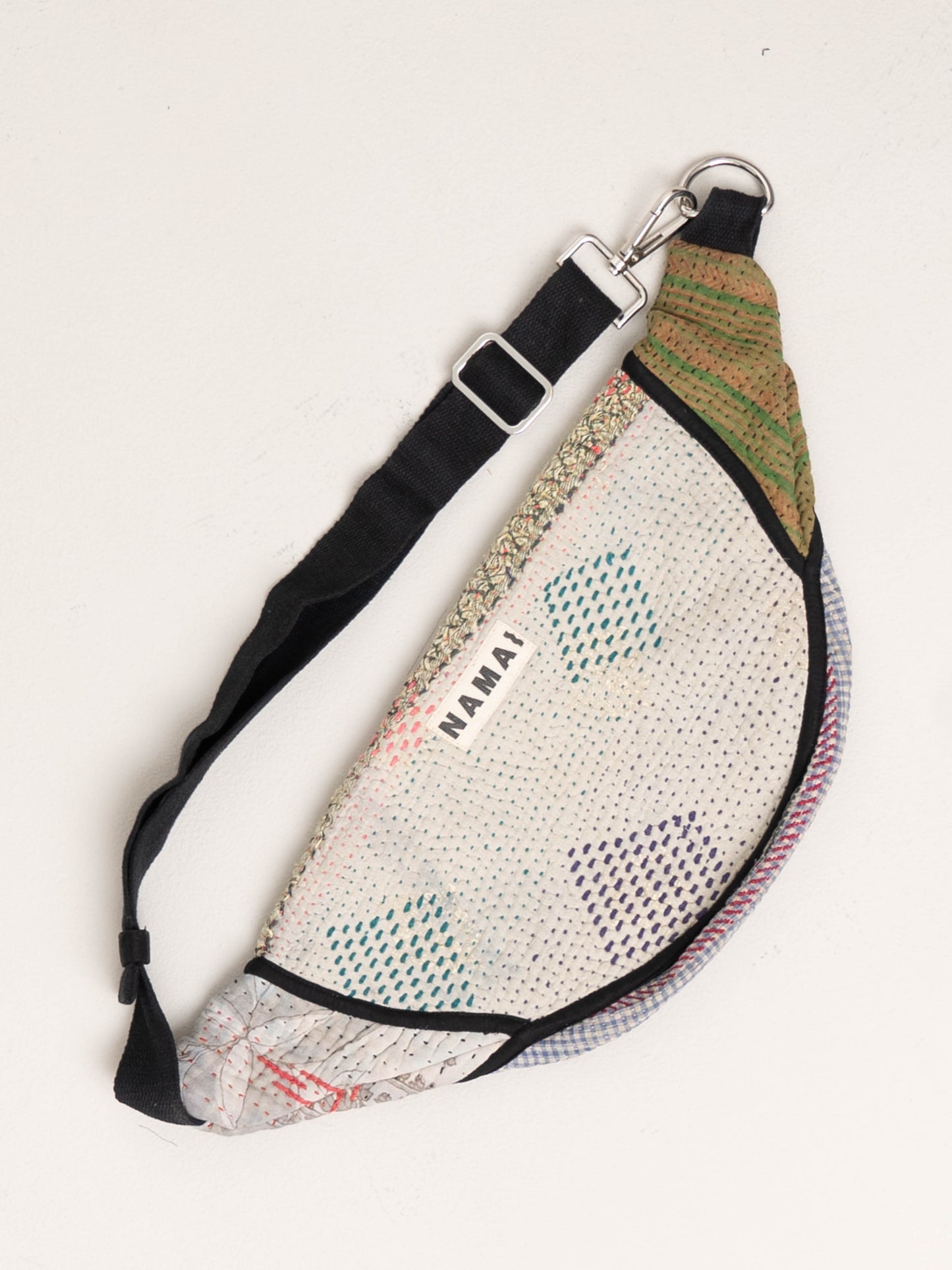 The Faiza Quilted Kantha Belt Bag