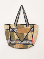 The Raksa Quilted Kantha Bag