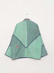 The Ladhiya Quilted Patchwork Kantha Jacket