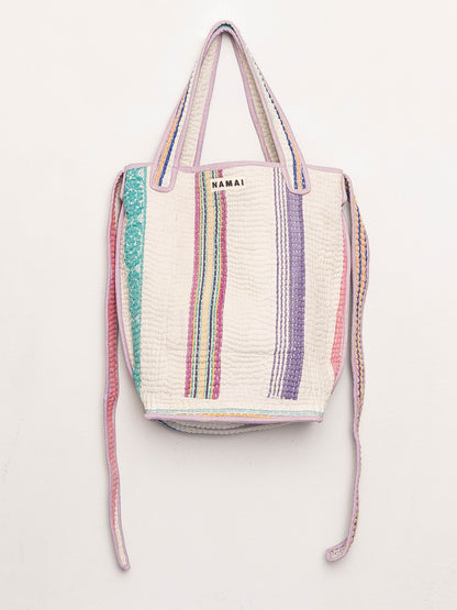 The Xoti II Zero-Waste Quilted Kantha Bag