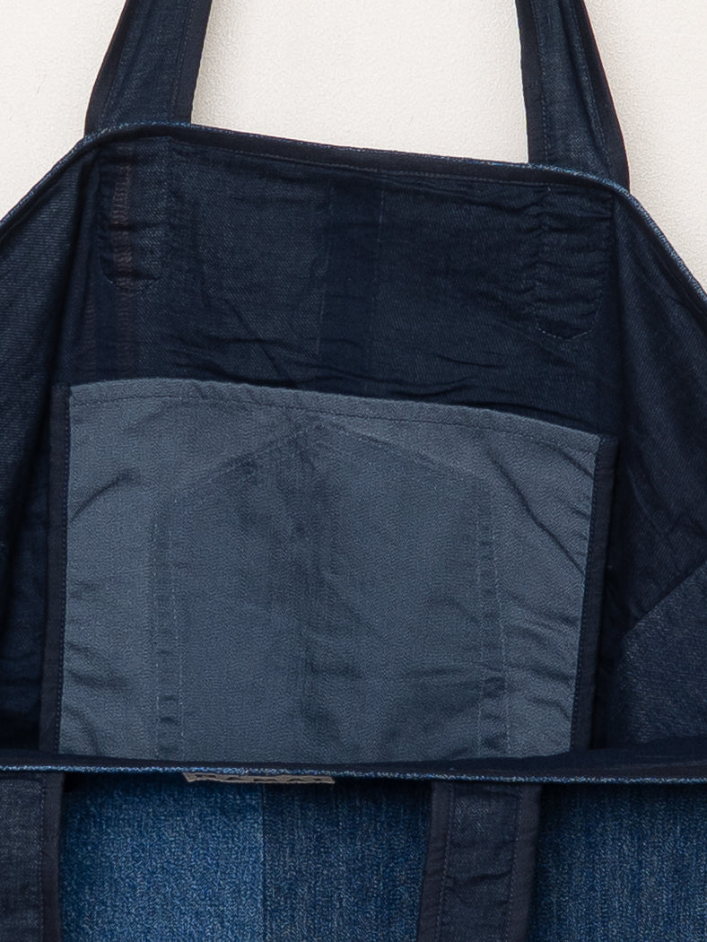 The Pasha Carryall Denim Tote Bag
