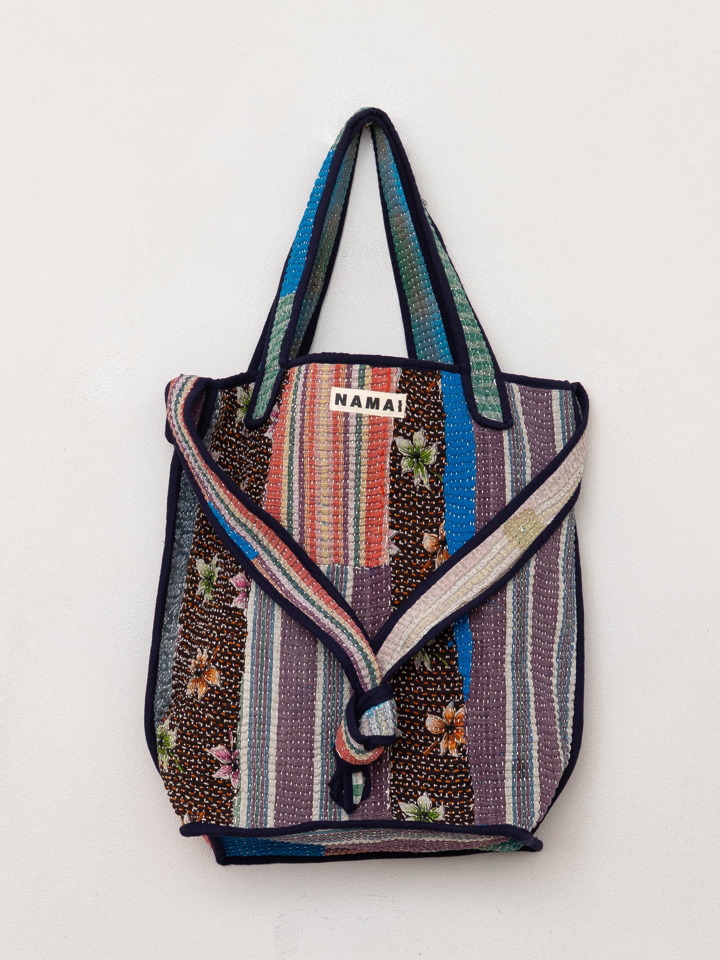 The Xoti II Zero-Waste Quilted Kantha Bag