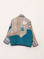 The Ladhiya Petite Quilted Patchwork Kantha Jacket Wholesale