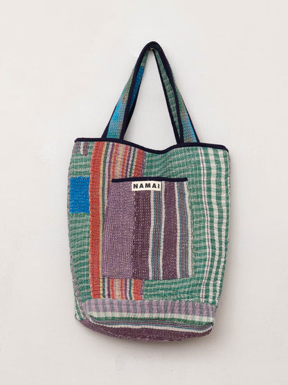 The Xoti II Zero-Waste Quilted Kantha Bag