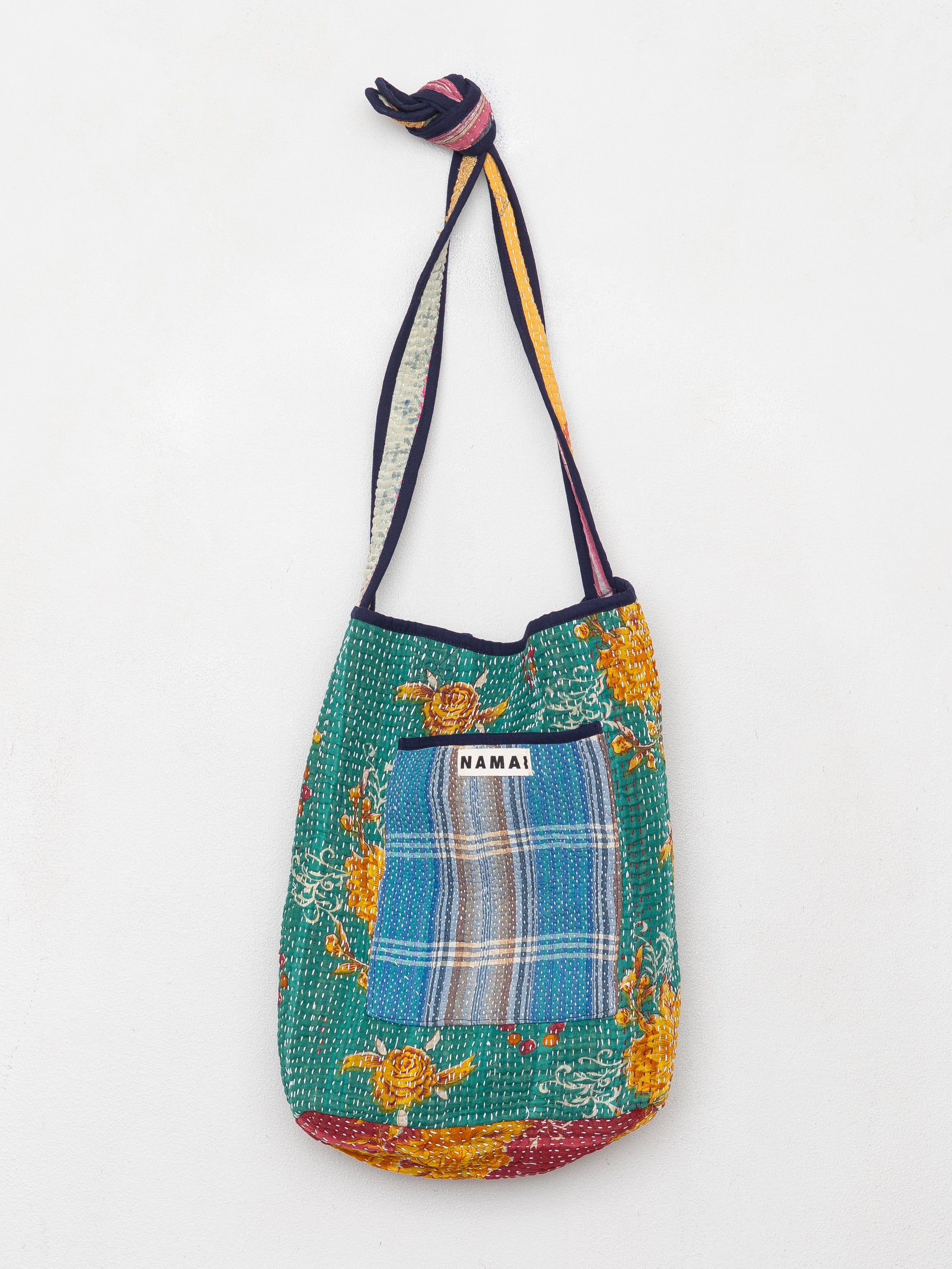 The Xoti II Zero-Waste Quilted Kantha Bag