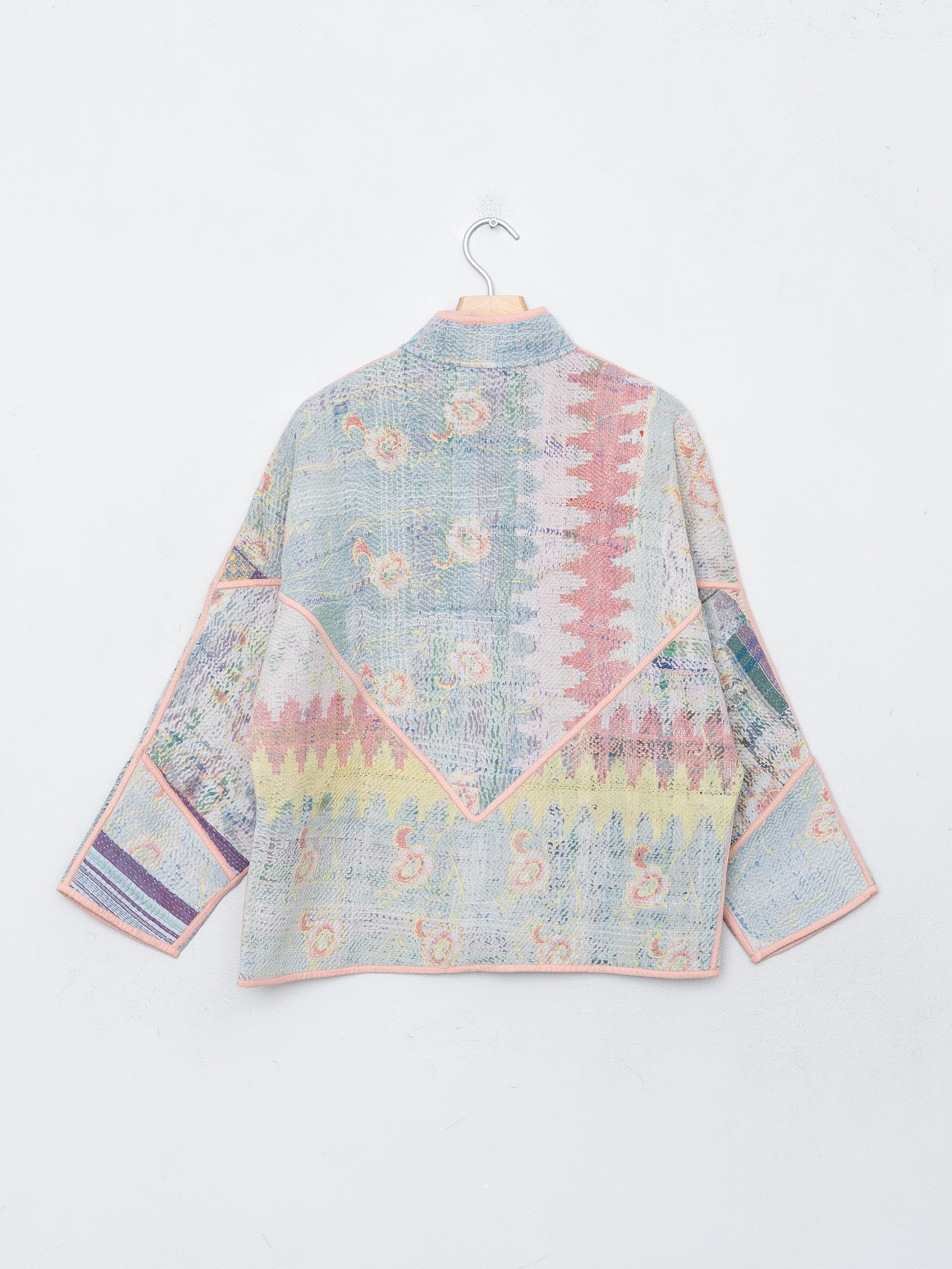 The Ladhiya Petite Quilted Patchwork Kantha Jacket Wholesale